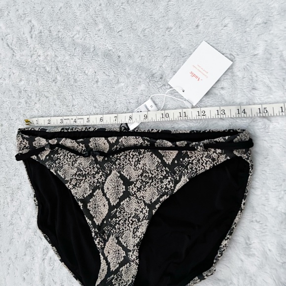 NWT- ANDIE Swim Riviera Bikini Bottom Snake Print - Picture 9 of 10
